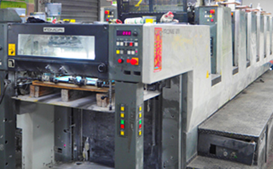 小森六色四開(kāi)印刷機(jī)